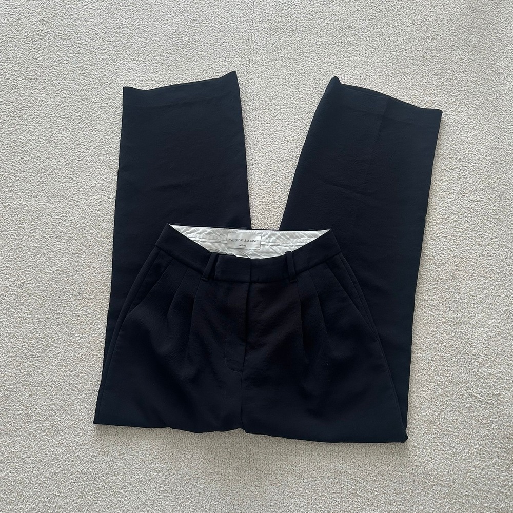 Aritzia Wilfred The Effortless Pant size 2 in Black